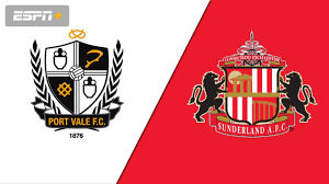 Honeyman 1 ' gooch 19 ' mcgeady 49 ' stadium: Port Vale Vs Sunderland Round 1 Fa Cup Espn Play