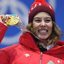 The disease made itself felt at the beginning of the month. Michelle Gisin Olympics Com