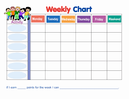 40 daily schedule template for kids markmeckler template