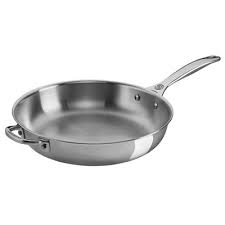 Le Creuset Of America Stainless Steel Deep Fry Pan With Helper Handle 11 For More Information Visit Image Link Le Creuset Stainless Steel Stove Creuset
