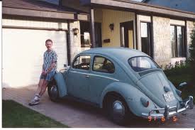 Image result for Pastel Green 1949 Beetle