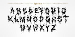 Check spelling or type a new query. Tattoo Lettering Fonts Metal Font Heavy Metal Art