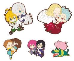 Pursued by the seven deadly sins, hendrickson makes two finds that give him the ultimate demon power. Seven Deadly Sins King And Diane Pairs Rubber Phone Strap New