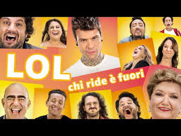 The first time someone laughs the contestant gets warned, the second time, they get eliminated from the game. Lol Chi Ride E Fuori Recensione Del Nuovo Show Con Fedez Fotonerd