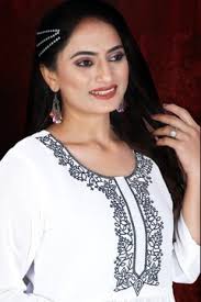 Yepme Brenda Tunic Dark Beige White in Surat