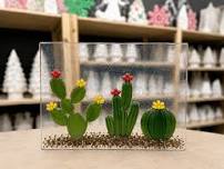 Fused Glass Cactus