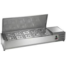 Arctic Air Acp55 55 Refrigerated Countertop Condiment Prep Station Food Truck Design Truck Design Commercial Kitchen Equipment