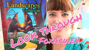 LOOK THROUGH/Arwen's Dolls, Landscapes Collection, Adult/Teen Colouring  Book /June 2023/On Amazon.