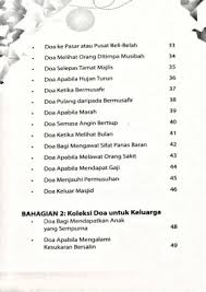 Ini bacaan doa untuk orang yang sedang sakit. 180 Koleksi Doa Mustajab Edisi Millenia