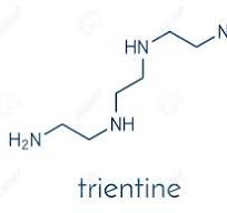Trietilentetramina (TETA, Trientina) Molécula De Fármaco De ...