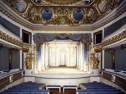 France Versailles Trianon Gardens Queen S Theatre Designed By Architect Ange Jacques Gabriel Photographic Print Art Com Queens Theatre Versailles Architect