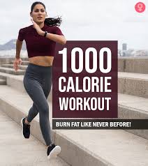 1000 calorie workout can you burn