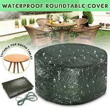 Many people who search for an outdoor patio furniture sale are looking for a great value at a great price, and that's what you'll get when you search for discount patio furniture at watson's. Buy Waterproof Round Table Cover Desk Outdoor Garden Furniture Patio Pe Shelter At Affordable Prices Price 17 Usd Free Shipping Real Reviews With Photos Joom
