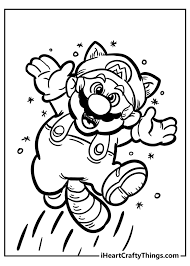Coloring mario luigiloring pages at getdrawingsm freer personal. Mario Bros Coloring Pages Racoon Coloring Export 115 Include
