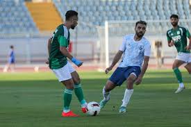 تعادل المصري وسماد أبو قير سلبيًا في الشوط الأول للقاء الدوري بالسويس