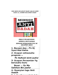Kertas kerja anti dadah 2018 209 1. Doc Pamplet Laporan Docx Hafizah Jack Academia Edu