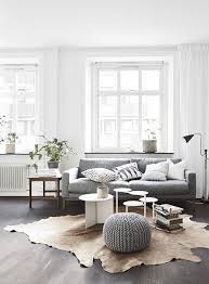 Scandinavian design is a design movement characterized by simplicity, minimalism and functionality that emerged in the early 20th century, and subsequently flourished in the 1950s throughout the five nordic countries: Interiors Minimal Style White Living Room Decor Black And White Living Room Decor Living Room Designs