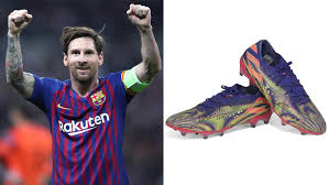 Welcome to the official leo messi facebook page. Lionel Messi S Game Worn Adidas Cleats Could Fetch 100k At Auction Robb Report