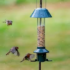 Each perch is individually spring loaded! Pestoff Squirrel Proof Bird Feeder Feed Songbirds Not Squirrels Roamwild