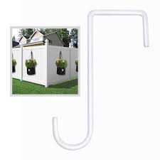 Check spelling or type a new query. Vinyl Fence Hook Patio Hook White Powder Coated Steel Hangers Fits Easily For Indoor Outdoor Hanging Lights Plants Planters Hanging Baskets Aliexpress