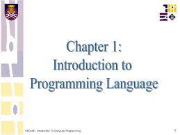 2 chapter 1 introduction to computers and programming. Ppt Chapter 1 Introduction To Programming Language Powerpoint Presentation Id 5871430