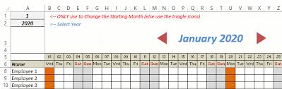 The blank fillable monthly calendar templates for 2021 can be great for organizing your work schedule, planning your monthly menu, creating your homeschool routines, plotting out the second version of our editable 2021 calendar template in microsoft word comes in the classic version. Free Excel Leave Tracker Template Updated For 2021