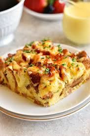 Chocolate and bananas never tasted better! Eggs Benedict Casserole Gluten Free Dairy Free Option Mama Knows Gluten Free