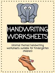 Just the name of that sounds kind of boring, right? Animal Themed Handwriting Worksheets Pdf Download
