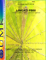 1 jurnal pendidikan bahasa has been accredited level 4 or sinta 4 by the ministry of research technology and higher education ristekdikti of the republic of indonesia based on director decree no. Kajian Proses Afiksasi Bahasa Melayu Kupang Jurnal Lingko Program Studi Pendidikan Bahasa Dan Sastra Indonesia