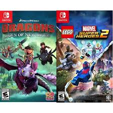 All the lego marvel superheroes 2 cheats you need to unlock hero characters in lego marvel super heroes 2 on ps4, xbox one, switch, and pc. Amazon Com Dragons Dawn Of New Riders Nintendo Switch Lego Marvel Superheroes 2 Nintendo Switch Everything Else