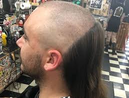 The extreme mullet aka… The Skullet! Are you a fan or not ?