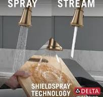 Pull-Down Kitchen w/ShieldSpray 1L (Recertified) in Lumicoat® Champagne  Bronze