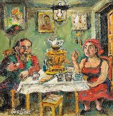 David davidovich burlyuk , burlyuk also spelled burliuk , (born july 9 july 21, new style, 1882, semirotovshchina, kharkov, ukraine , russian empire (now in kharkiv, ukraine)—died jan. David Davidovich Burliuk Russian American 1882 1967 Tea Partydavid Davidovich Burliuk Russian American 1882 1967 Tea Party Auctions Price Archive
