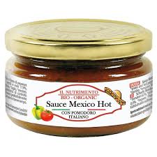 Nelle salse messicane è invece piuttosto raro l'utilizzo di aceto. Salsa Messicana Hot Bio Piccante 180 Gr