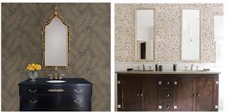 We've come up with 18 bathroom wallpaper ideas to inspire you in your next bathroom remodel. Bathroom Wallpaper Bathroom Wallpaper Ideas