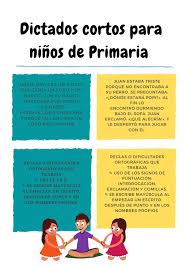Dictados Cortos Y Divertidos Para Ninos De Primaria
