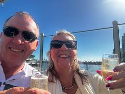 AMAZING weekend in Melbourne with my fiancé Dion Gray … It's been sooooo  great to spend time face to face with an amazing strong business woman  Sharon Brindley of Jala Jala Treats