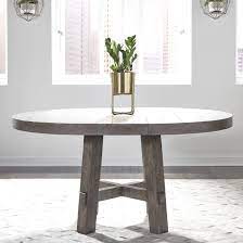 Check spelling or type a new query. Liberty Furniture Modern Farmhouse Contemporary Round Dining Table With 12 Removable Leaf Wayside Furniture Kitchen Tables