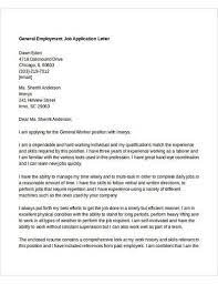 You don't want to give away all of your secrets in a cover letter, but letting the hiring manager know why you're looking for employment in a different industry is important if you're changing careers. Free 8 Job Application Letter Samples For Employment In Ms Word Pages Google Docs Ms Outlook Pdf