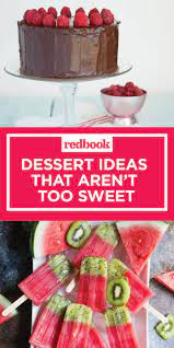 Desserts that aren't too sweet. 20 Sugar Free Dessert Recipes Naturally Sweetened Dessert Recipes