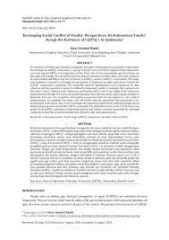 Melanggar peraturan in a sentence and translation of melanggar peraturan in english dictionary with audio pronunciation by dictionarist.com. Pdf Envisaging Social Conflict Of Youths Perspectives Do Indonesian Youths Accept The Existence Of Lgbtq In Indonesia