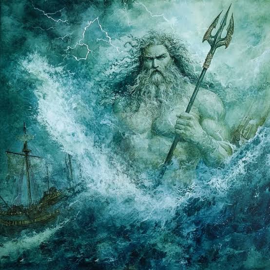 Poseidon: God of the Seas, Earthquakes, and Horses by ArcaneTales on  DeviantArt