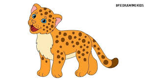 16 Jaguar Drawing For Kids Drawing For Kids Jaguar Animal Kids Poster