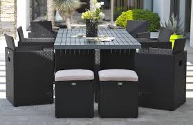 Cet Ensemble De Salon De Jardin Tres Design Tient Son Originalite Dans Ses Fauteuils Enc Chaise De Jardin Mobilier De Jardin Design Table Et Chaises De Jardin