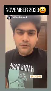 How times change :) , Can't believe we designed Haris Rauf shirt a few  years back seeing the potential he had, and @abbassbukharii wore it proudly  being a cricket enthusiast 🏏, No doubt legacy can't ...