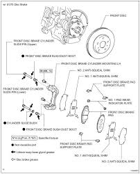 Toyota Rav4 Service Manual Front Brake Brake