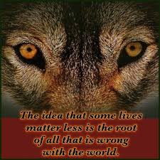 All Life Matters Wolf Quotes Lives Matter Life