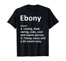 Ebony urban dictionary