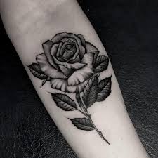 They look great when incorporated with other elements in a tattoo design. Forearm Rose Tattoo Designs For Men Tattoo Design