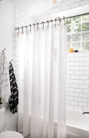 Bathroom Reveal Diy Shower Curtain Shower Curtain Rings Unique Shower Curtain